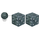  Color_Green -- Dice Green Marble Decorative Dice IMAGE 6
