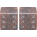  Meridian Dice Pink Marble Decorative Dice IMAGE 3