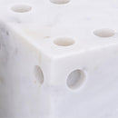  Color_White -- Dice White Marble Decorative Dice IMAGE 4