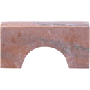  Color_Pink -- Cambre Pink Marble Decorative Object IMAGE 4