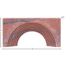  Color_Pink -- Cambre Pink Marble Decorative Object IMAGE 6