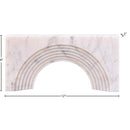  Color_White -- Cambre White Marble Decorative Object IMAGE 6