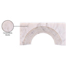  Color_White -- Cambre White Marble Decorative Object IMAGE 7