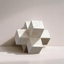  Meridian Jack Natural Travertine Decorative Jack Object IMAGE 2