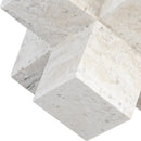  Color_Natural -- Jack Natural Travertine Decorative Jack Object IMAGE 4