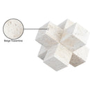  Color_Natural -- Jack Natural Travertine Decorative Jack Object IMAGE 6