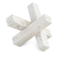  Color_Natural -- Stix Natural Travertine Decorative Object IMAGE 1