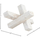  Color_Natural -- Stix Natural Travertine Decorative Object IMAGE 5