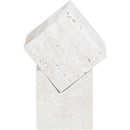  Meridian Quad Natural Travertine Decorative Cube IMAGE 3
