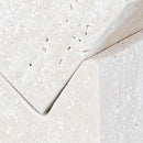  Color_Natural -- Quad Natural Travertine Decorative Cube IMAGE 4