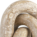  Color_Natural -- Arco Natural Travertine 3 pc Decorative Object IMAGE 4