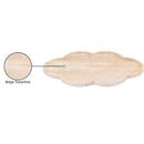  Color_Natural -- Rimini Natural Clover Shaped Travertine Tray IMAGE 6