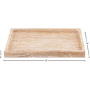  Color_Natural -- Barletta Natural Rectangular Travertine Tray IMAGE 5