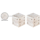  Color_Natural -- Dice Natural Travertine Decorative Dice IMAGE 5