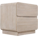  Meridian Adagio Natural Solid Wood And Oak Veneer Nightstand IMAGE 8