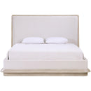  Meridian Adagio Natural Fabric Upholstered Queen Bed IMAGE 2