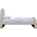  Color_Beige -- Meridian Andaz Twin Upholstered Panel Bed IMAGE 4