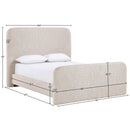  Color_Beige  Size_Full  -- Meridian Fira Upholstered Panel Bed IMAGE 11