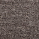  Meridian Fira Brown Linen Textured Fabric Upholstered Queen Bed IMAGE 10