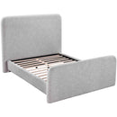  Color_Grey  Size_Full  -- Fira Grey Linen Textured Fabric Upholstered Full Bed IMAGE 6