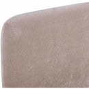  Color_Taupe  Size_Full  -- Fira Taupe Chenille Fabric Upholstered Full Bed IMAGE 9