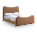  Color_Cognac  Size_Full  -- Meridian Arvada Upholstered Panel Bed IMAGE 1