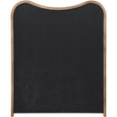  Color_Cognac  Size_Twin  -- Arvada Cognac Vegan Leather Upholstered Twin Bed IMAGE 4