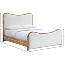  Size_Full -- Meridian Arvada Upholstered Panel Bed IMAGE 7