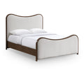  Color_Beige  Size_Full  -- Meridian Arvada Upholstered Panel Bed IMAGE 1