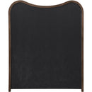  Color_Beige  Size_Twin  -- Arvada Beige Linen Textured Fabric Upholstered Twin Bed IMAGE 4