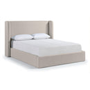  Color_Beige  Size_Full  --  Meridian Kendall Upholstered Platform Bed IMAGE 1