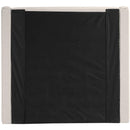  Meridian Kendall Beige Linen Textured Fabric Upholstered Twin Bed IMAGE 5