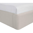  Color_Beige  Size_Twin  --  Kendall Beige Linen Textured Fabric Upholstered Twin Bed IMAGE 8