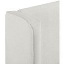  Color_Cream  Size_Full  --  Kendall Cream Linen Textured Fabric Upholstered Full Bed IMAGE 9