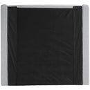  Color_Grey  Size_Twin  --  Kendall Grey Linen Textured Fabric Upholstered Twin Bed IMAGE 5