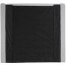  Meridian Kendall Grey Linen Textured Fabric Upholstered Twin Bed IMAGE 5