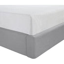  Color_Grey  Size_Twin  --  Kendall Grey Linen Textured Fabric Upholstered Twin Bed IMAGE 8