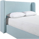  Color_Light Blue  Size_King  --  Kendall Light Blue Linen Textured Fabric Upholstered King Bed IMAGE 7