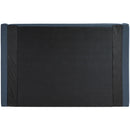  Meridian Kendall Navy Linen Textured Fabric Upholstered King Bed IMAGE 5