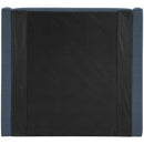  Meridian Kendall Navy Linen Textured Fabric Upholstered Twin Bed IMAGE 5