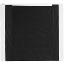  Color_White  Size_Twin  --  Kendall White Linen Textured Fabric Upholstered Twin Bed IMAGE 5