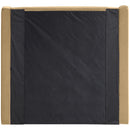  Meridian Kendall Camel Velvet Upholstered Twin Bed IMAGE 3