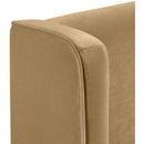  Color_Camel  Size_Twin  --  Kendall Camel Velvet Upholstered Twin Bed IMAGE 7