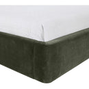  Color_Green  Size_Twin  --  Kendall Green Velvet Upholstered Twin Bed IMAGE 6
