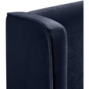  Color_Navy  Size_Queen  --  Kendall Navy Velvet Upholstered Queen Bed IMAGE 7