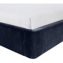  Color_Navy  Size_Twin  --  Kendall Navy Velvet Upholstered Twin Bed IMAGE 6