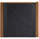  Meridian Kendall Saddle Velvet Upholstered Twin Bed IMAGE 3
