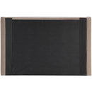  Meridian Kendall Taupe Velvet Upholstered King Bed IMAGE 3