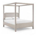  Color_Beige  Size_Full  -- Meridian Salina Upholstered Platform Bed IMAGE 1