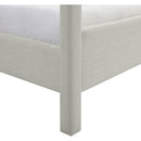  Color_Grey  Size_Twin  -- Salina Grey Linen Textured Fabric Upholstered Twin Bed IMAGE 9
